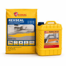 Rexseal Top 107 - Vữa chống thấm 2 thành phần gốc xi măng polymer