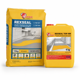 Rexseal Top 109 - Vữa Chống Thấm 2 Thành Phần Gốc Xi Măng Polymer
