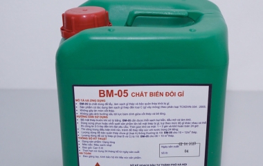 Chất tẩy gỉ BM05 - Giải pháp tối ưu cho việc ngăn chặn rỉ sét