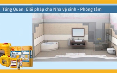 Giải pháp chống thấm nhà vệ sinh hiệu quả bằng vật liệu chống thấm
