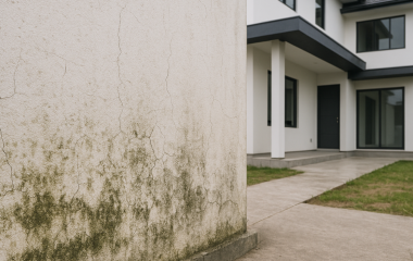 Nguyên nhân tường ngoài nhà bị thấm nước và cách xử lý