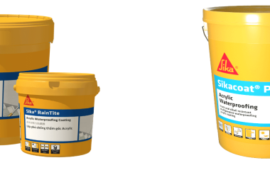 Nên dùng Sika RainTite hay SikaCoat Plus cho tường ngoài