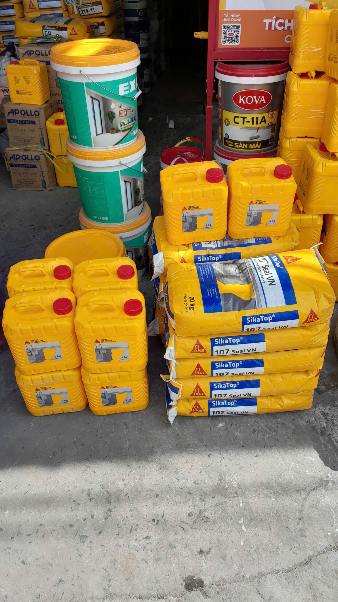 Phụ gia xây dựng sika