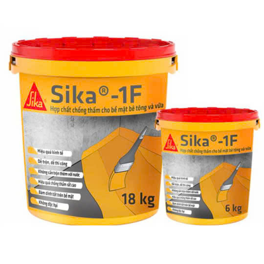 sika chống thấm sàn mái